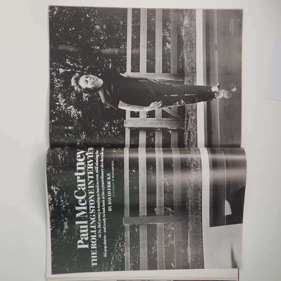 PAUL MC CARTNEY ROLLING STONE 1268, AUGUST 25, 2016 VG+ CONDITION - Picture 12 of 16